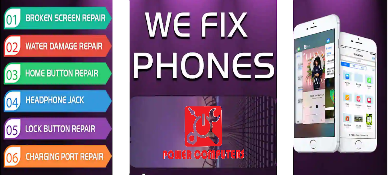 We fix phones